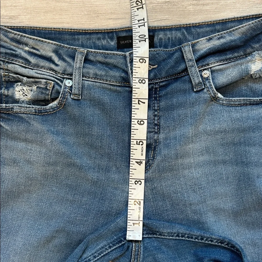 Silver Jeans Suki straight crop jeans size 29
